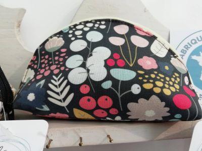 Porte Monnaie Petites Fleurs Lila Bohème