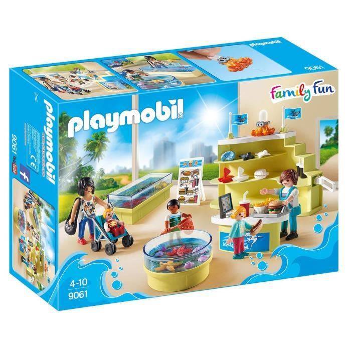 Boutique de l'aquarium Playmobil