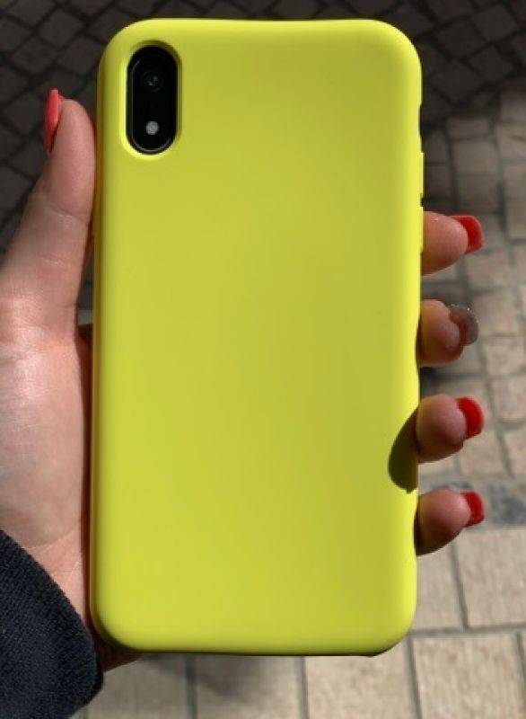 coque iphone xr soft touch