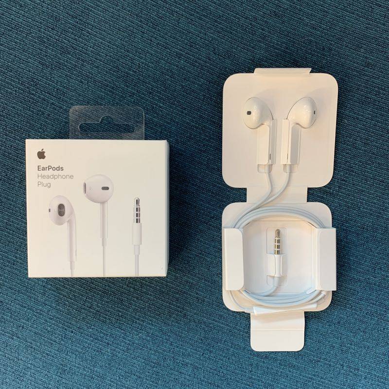 EarPods Headphone jack 3,5mm, écouteurs avec micro, embout auriculaire